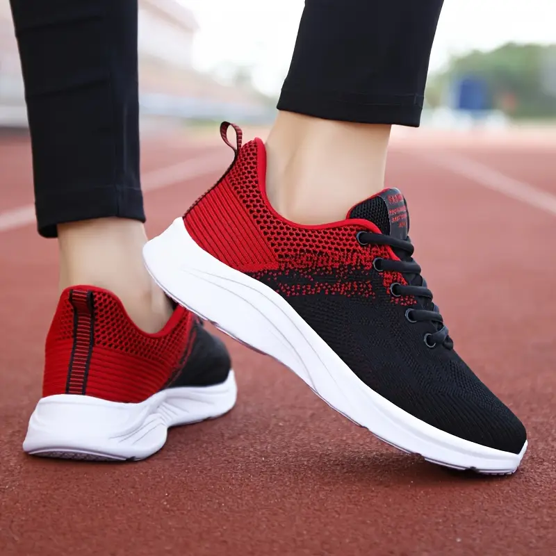 Women s Breathable Mesh Sneakers Casual Lace Outdoor Shoes details 3